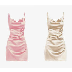 trio halloween costumes Sexy Sling Sexy V-neck Slim Skirt Multi-Color