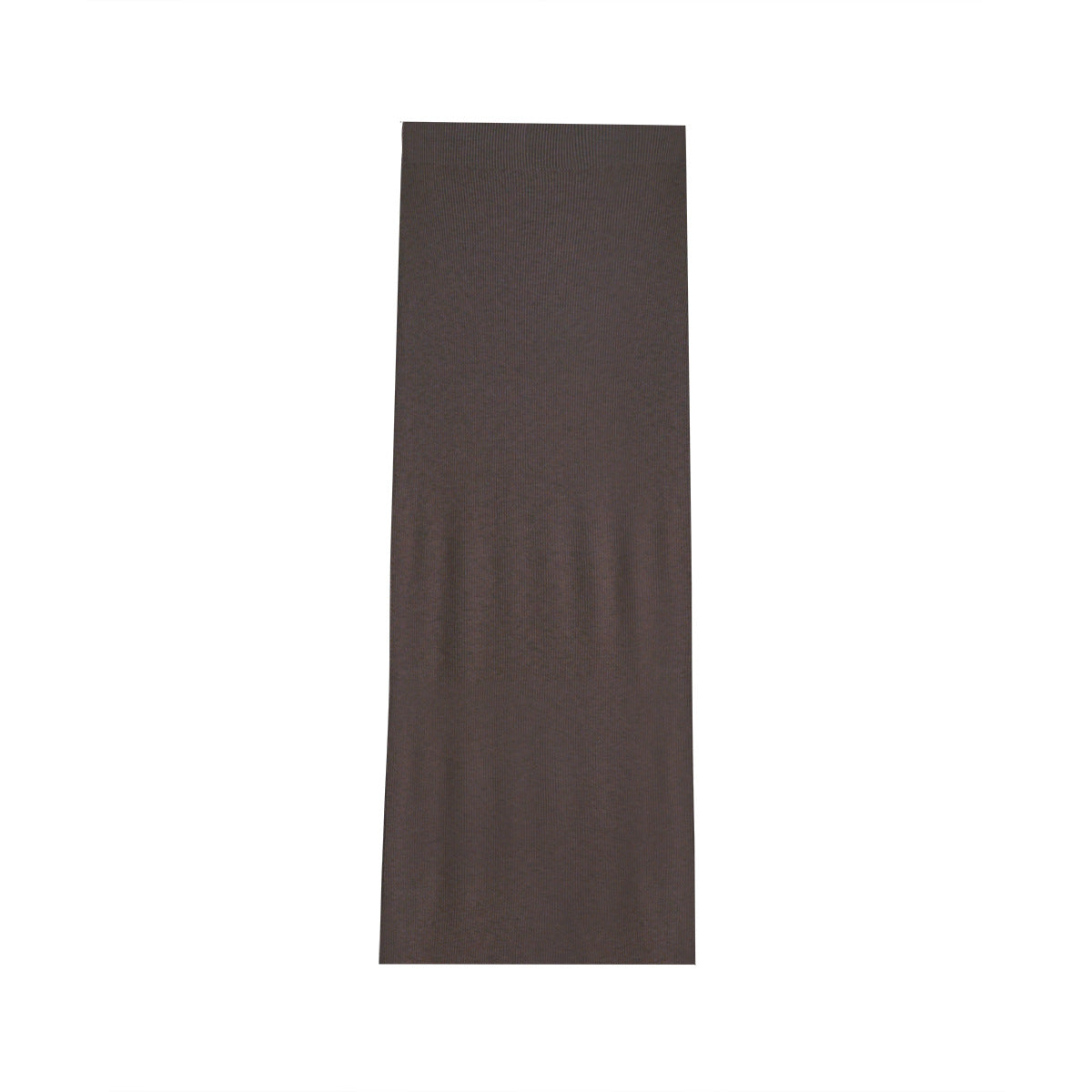 tailgate outfit black women Freeholiday Multi-Color Paper Storage, Side Slit Soft Glutinous Wool Skirt, Solid Color Slim-Fit Slimming Dress