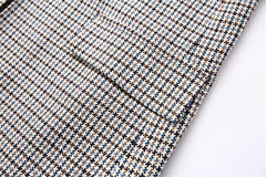 pumpkin patch dress to impress Spring New Women's Style V-neck Plaid Printed Vest Style Dress Women