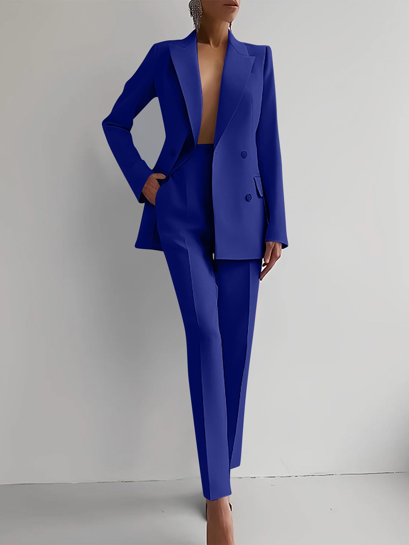costume ideas 2024 Spring Fashion Casual Business Wear Women's Suit One Set