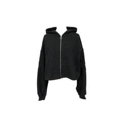 outfit ideas for school Spring and Autumn New Korean Style Trendy Cotton Coat Cardigan Solid Color Versatile Commuter Loose Hooded Sweater Women's Fashion