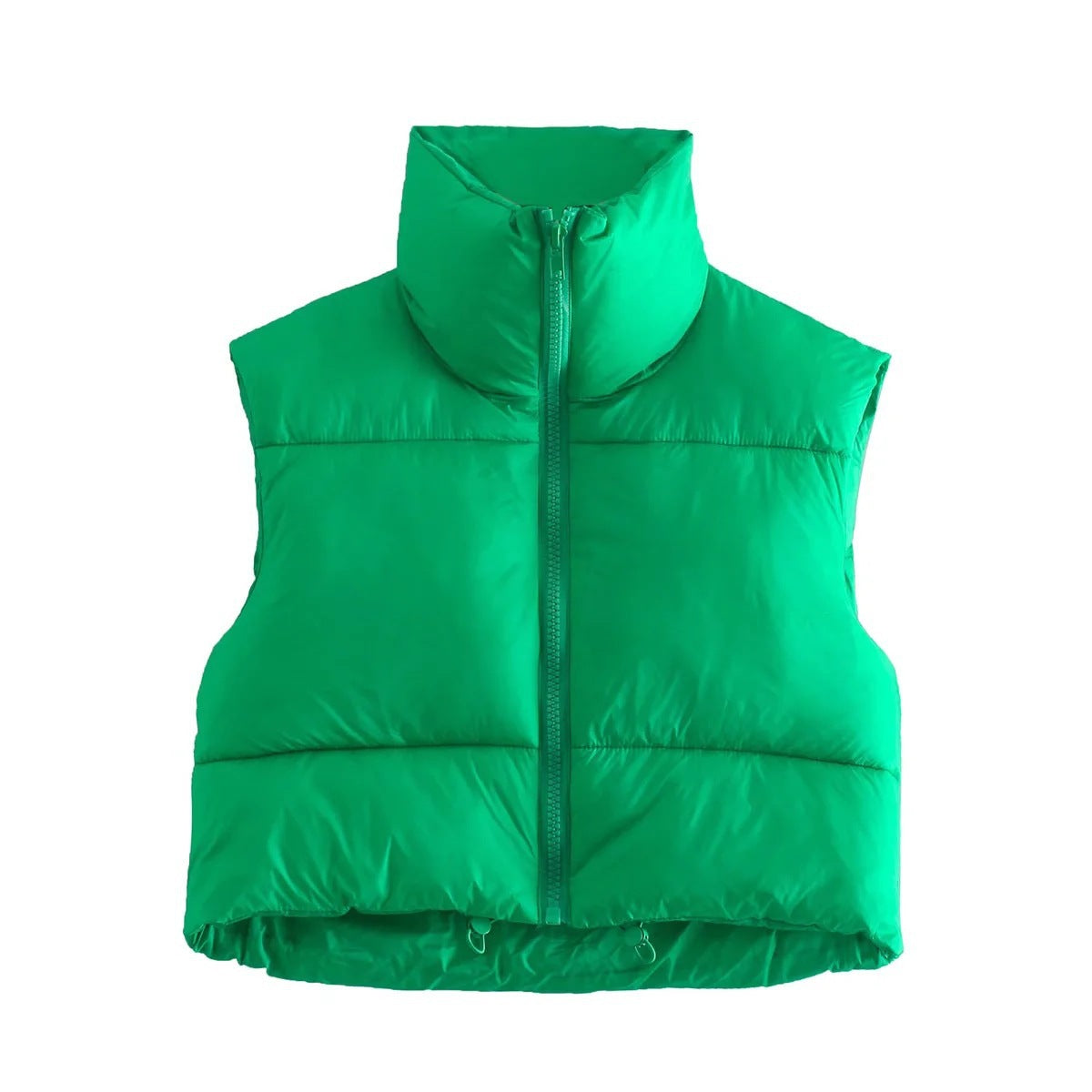 fall outfits women Women's Sleeveless Cotton-Padded Jacket Lightweight down Cotton Vest Winter Stand Collar Thickened Warm Short Vest for Women