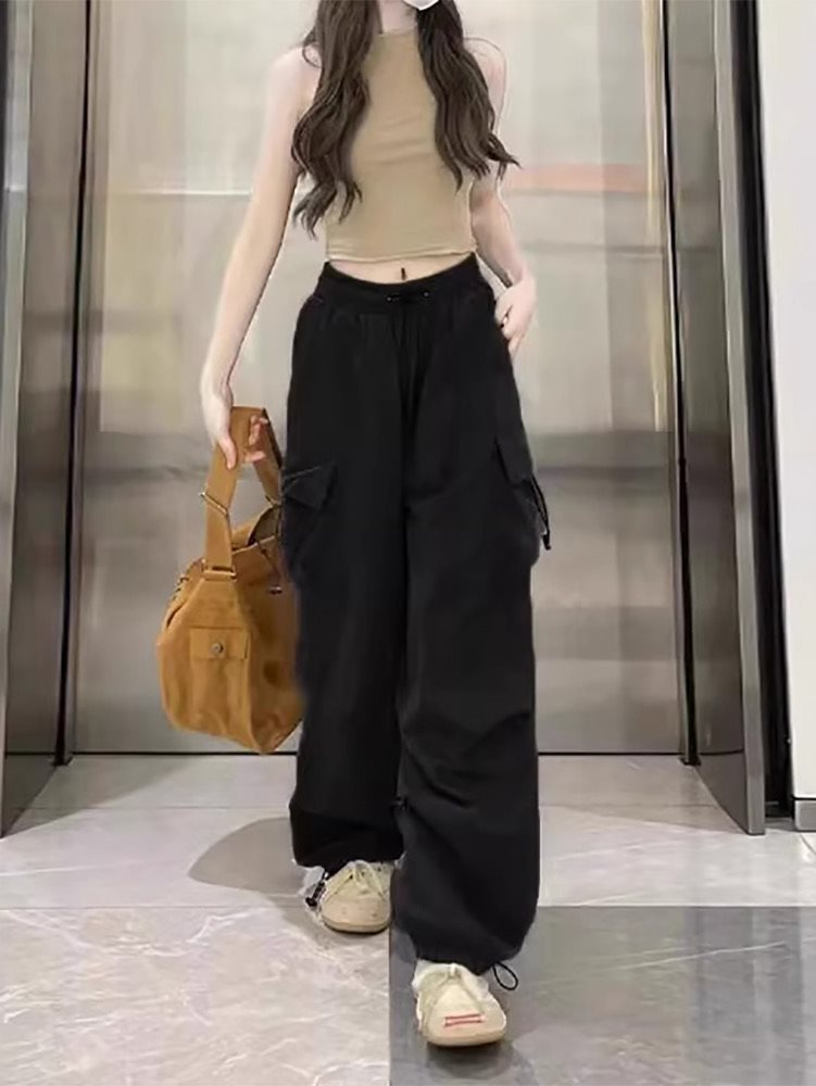 casual fall outfits T Summer Two-Piece Sports Matching Overalls Suit Women's a Set of Fashion Casual Trendy Dopa
