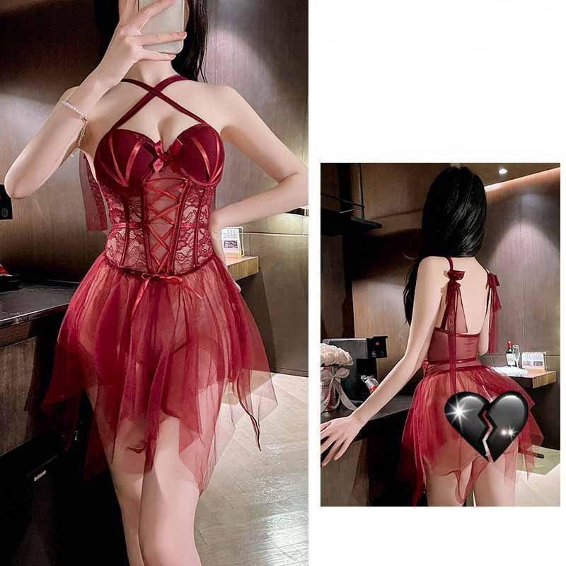Christmas Outfits American Fishbone Camisole Women's Chest Pad Integrated Tube Top Beauty Back Hot Girl Top Short Sweet and Spicy