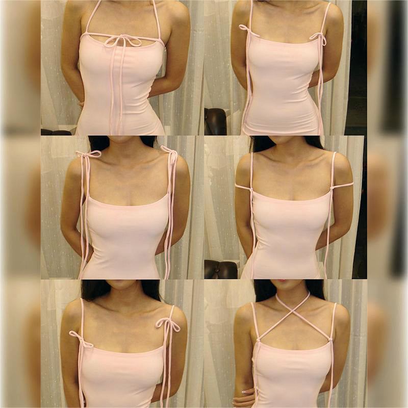 prom dresses Women's Summer Casual Sling Sleeveless Strap Slim Fishtail Length Dress
