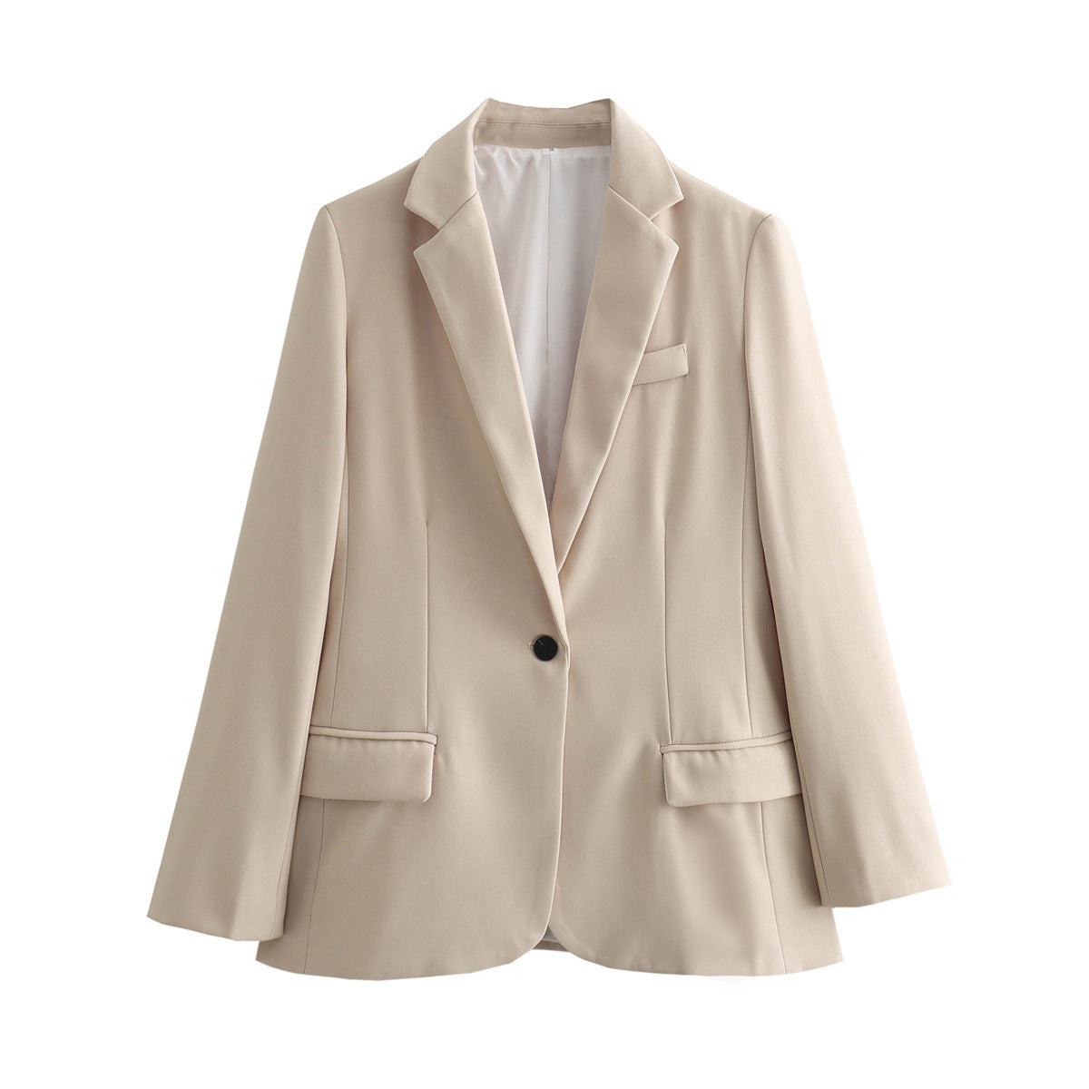 church outfit Women's Spring and Autumn Fashion plus Size Slim Fit One Button Small Suit Jacket for Women