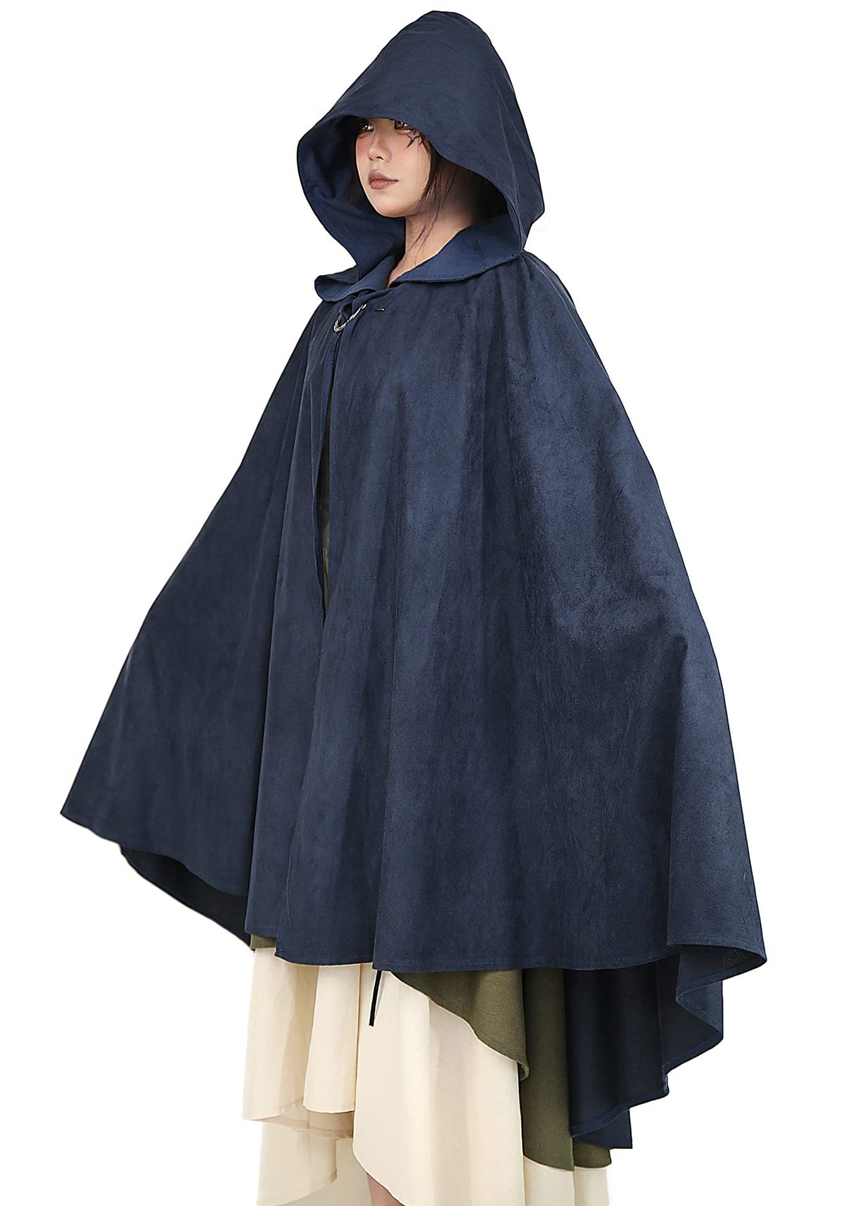 bruno mars costume Halloween Party Medieval Stage Performance Cloak Gothic Women's Long Cloak