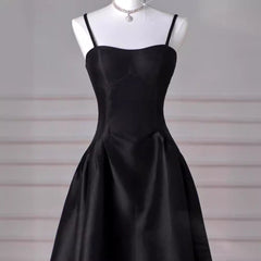 dress French Style Light Luxury Dress 2024 New French Style Black Strap Slim Fit Dress Student Banquet Evening Dress