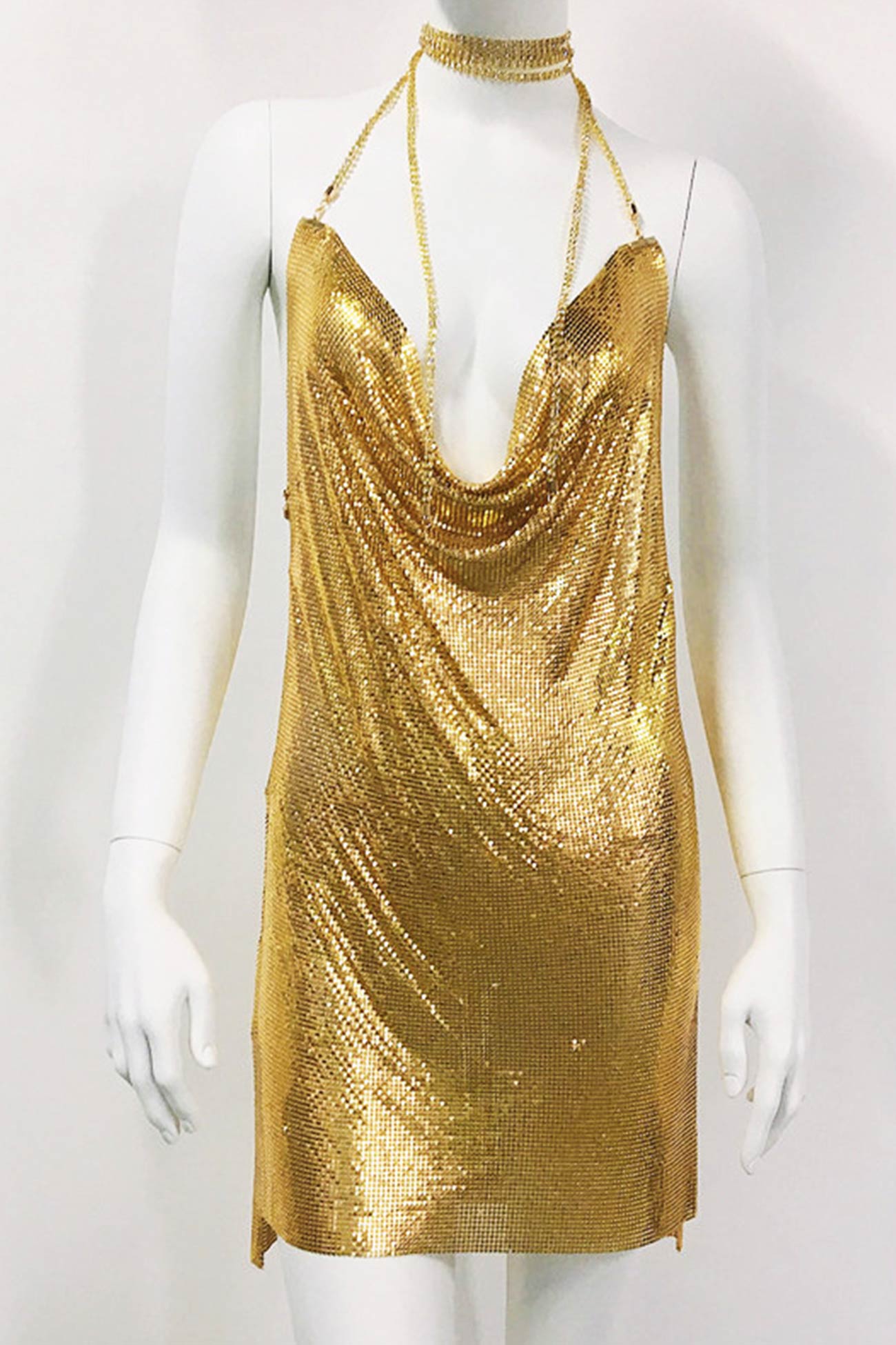 BXOXO - Rhinestone Glitter Cami Dress