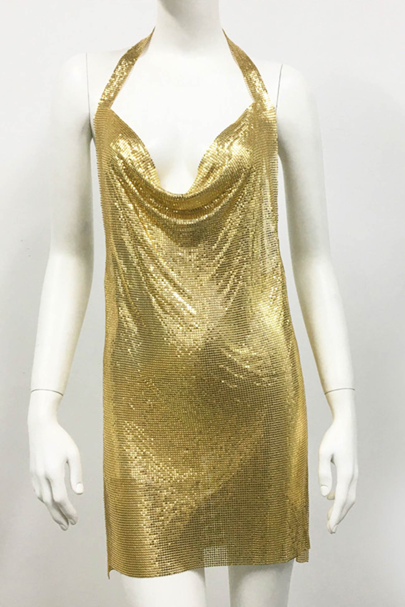 BXOXO - Rhinestone Glitter Cami Dress