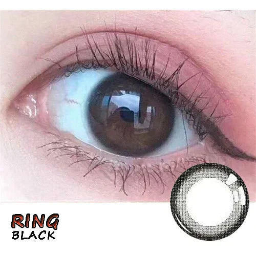 BXOXO 14.00mm Natural Glasses Accessories Cosmetic Color Soft Contacts Lenses for Eyes линзы для глаз цветные Cold Pear