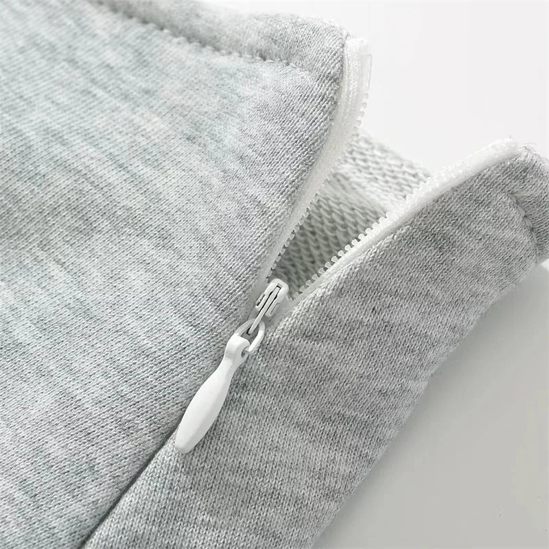 Bxoxo Terry Fabric Y2K Mini Skirt Women Low Waist Wide Pleat Light Grey Sexy Vintage A-line Pleated Skirt Casual Skort Summer