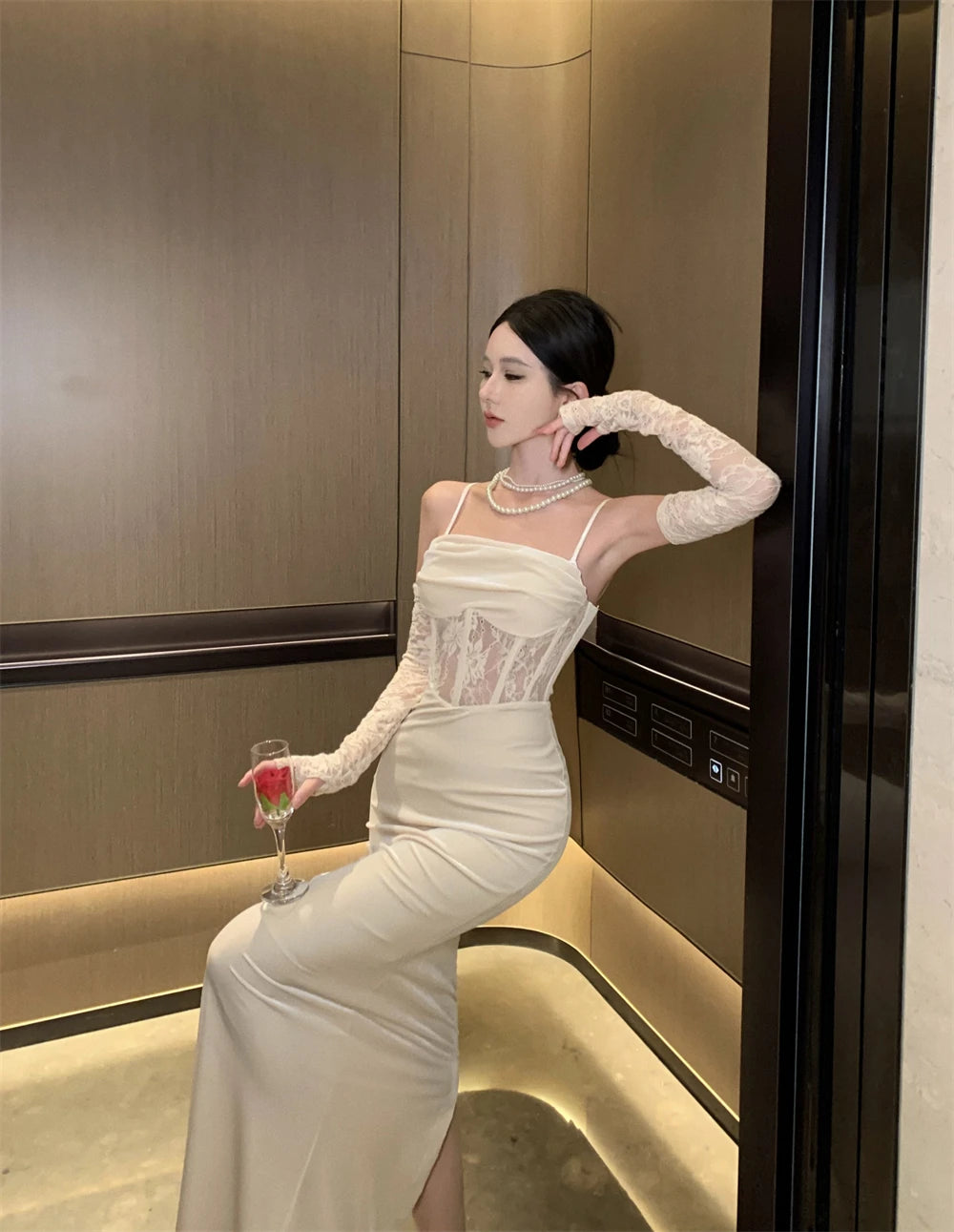 Bxoxo Sexy Women Bodycon Casual Solid Slim Long Dress Spaghetti Strap Vintage Elegant Party Prom Dresses Female Clothes Robe Vestidos