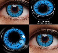 BXOXO Blue Color Contact Lenses for Eyes Cosplay Yearly Makeup Halloween Beauty Color Contact Lenses Free Shipping