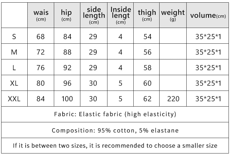 Bxoxo Black High Elastic High Waist Summer Fashion Sexy Plus Size Women's Casual Shorts