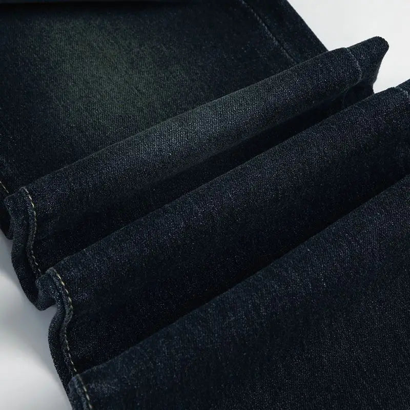 Bxoxo Vintage Washed Basic Flared Jeans Women Low Waist American Style Slim Denim Pants Button-up Trousers Casual Aesthetic