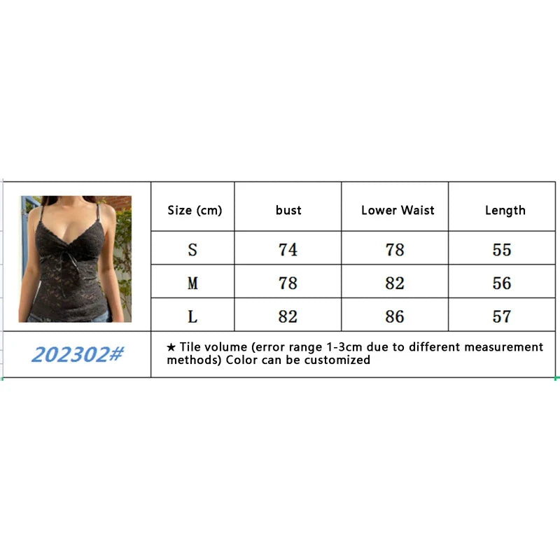 BXOXO Retro Lace Tops Bow Camis Sleeveless Casual Straps V-neck Black Vintage Tank Top Women Chic Crop Summer 2000s Clothes y2k Tops