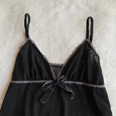 BXOXO Casual Fashion High-end Retro Women's Sleeveless Camisole Tops Punk Cute 2000s Solid Color Streetwear Y2K Short Women Skirt emo
