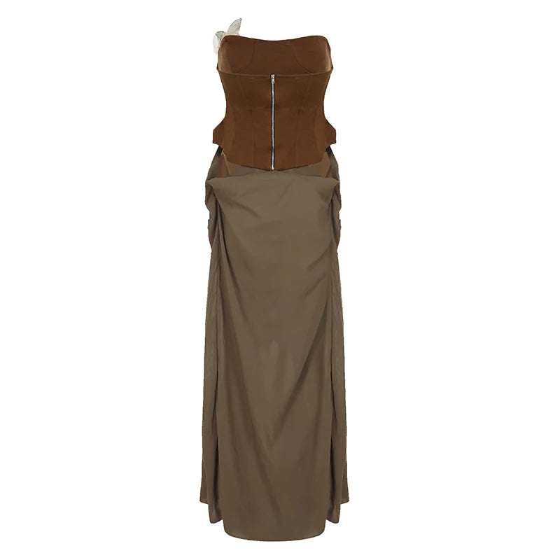 BXOXO Fashion Holiday Style Removable Mesh Sheer Skirts Skinny Straps Dresses Design Retro New Women Dresses