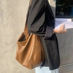 BXOXO Vintage Pillow Design PU Leather Boston Handbag For Women Casual Large Capacity Shoulder Crossbody Bags Fashion Shopper Totes
