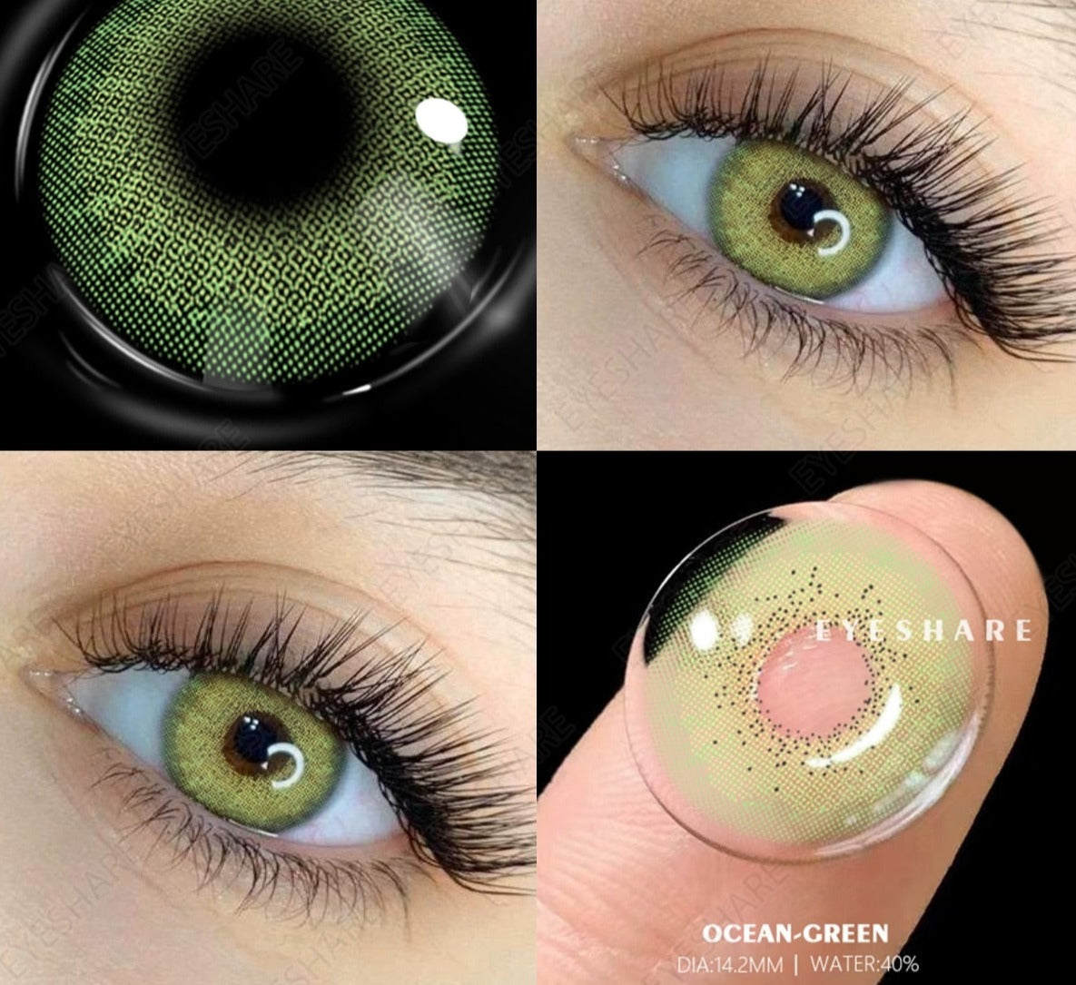 BXOXO Color Lens Eyes 2pcs Natural Color Contact Lenses For Eyes Yearly Beauty Contact Lenses Eye Cosmetic blue Color Lens