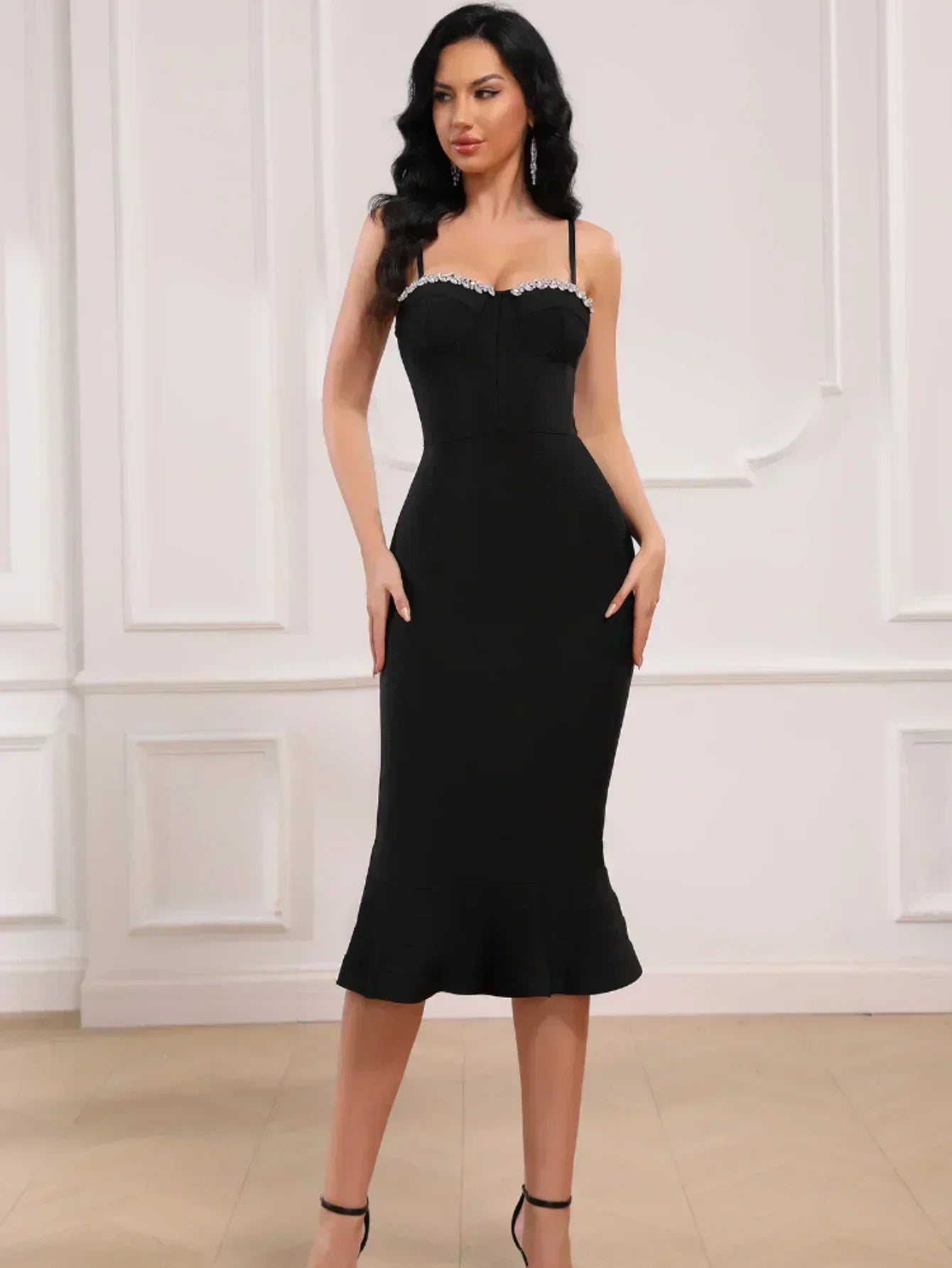 BXOXO Short Bandage Dress High Quality Woman Bandage Dress Elegant Bandage Dress Sexy Fashion Cocktail Party Banquet Evening Dresses