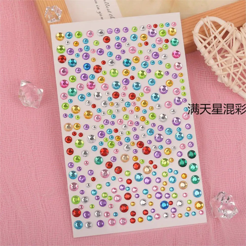 BXOXO Fashon Butterfly Face Stickers Pearl Temporary Tattoo Stickers Waterproof Glitter Eyeshadow Body for Festival Makeup