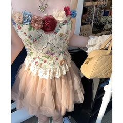 BXOXO Thai Style Mini Strap Vest Women Summer Outdoor Pure Desire Spicy Girl Beautiful French Red Sleeveless Neck Hanging Top