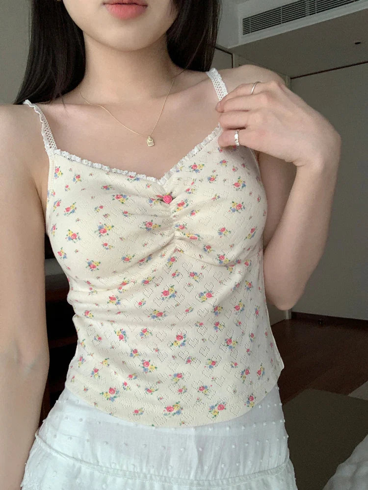 BXOXO - Sweet Flower Crop Top