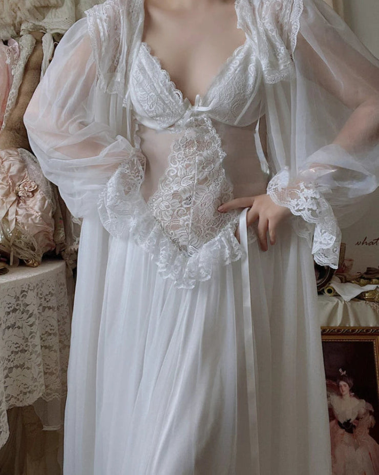 BXOXO Autumn White Fairy Vintage Sweet Dress Women Mesh Lace Sexy Casual Korean Dress Female Patchwork Designer Princess Dresses