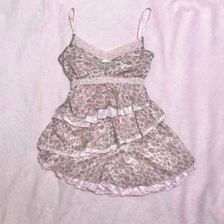 BXOXO Y2k Summer New Solid Sling Tops Kawaii Lace Bow Inside A Sling Vest 90s Aesthetics Crop Top Women Pink Tank Top Fashion Punk Top