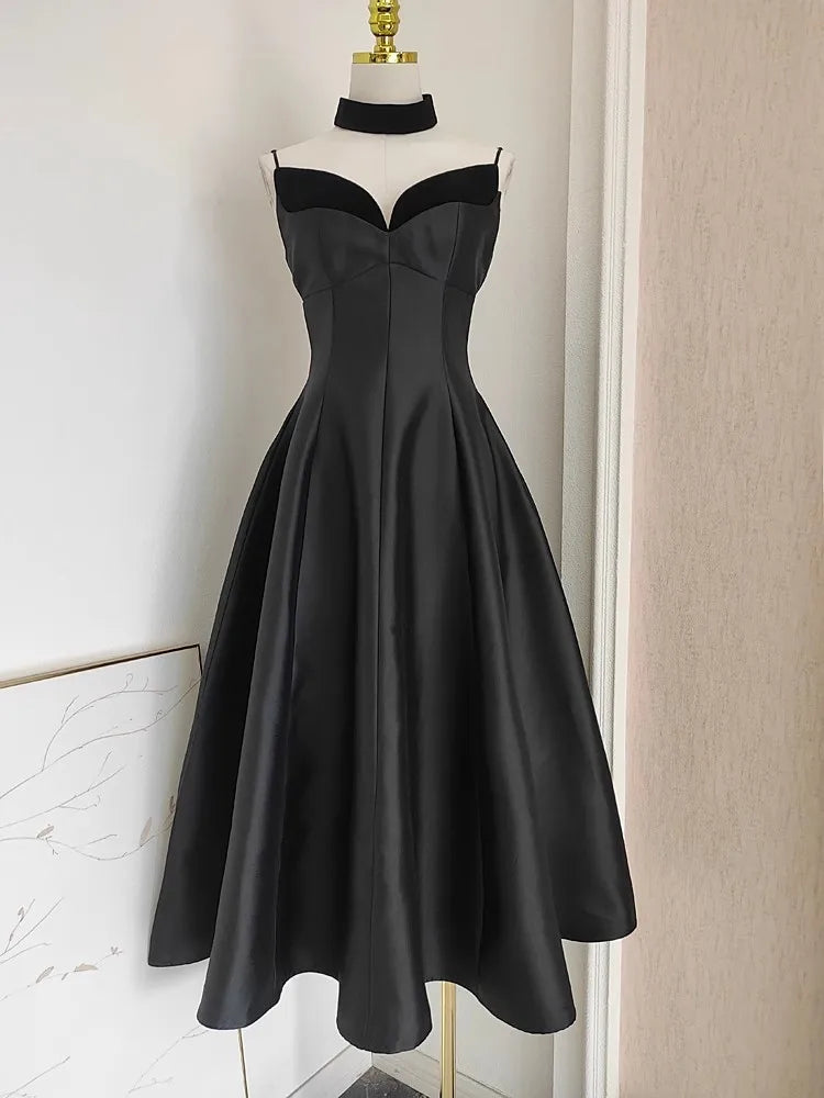 Bxoxo Summer Holiday Prom Wedding Dress Women Sexy Backless Chest Pad Wrap Corset A Line Pleated Midi Long Dresses Halter