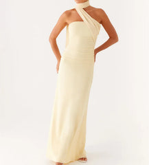 BXOXO Women Floral Strapless Dress Sexy Backless Bodycon Maxi Long Dress Y2K Sleeveless Mesh Tube Dress Summer Beachwear