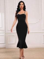 BXOXO Short Bandage Dress High Quality Woman Bandage Dress Elegant Bandage Dress Sexy Fashion Cocktail Party Banquet Evening Dresses