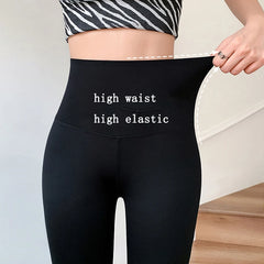 BXOXO Women Flare Pants Slim High Waist Solid Sexy Shark Flare Pants Fashion Casual Streetwear Elastic Butt Lift Skinny Leggings