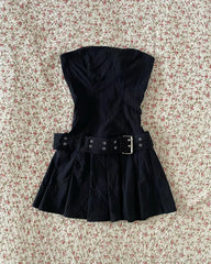 BXOXO New Dress for Women Fashionable Hollow Backless Sexy Maxi Dress Y2K Retro Harajuku Solid Color Slimming Dresses Casual Skirts