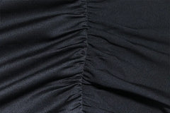 BXOXO Sexy Deep V Neck Tassel Slim Bodycon Dress Women Sleeveless Girdling Waist Skinny Mini Dress Elegant Club Party Vestidos