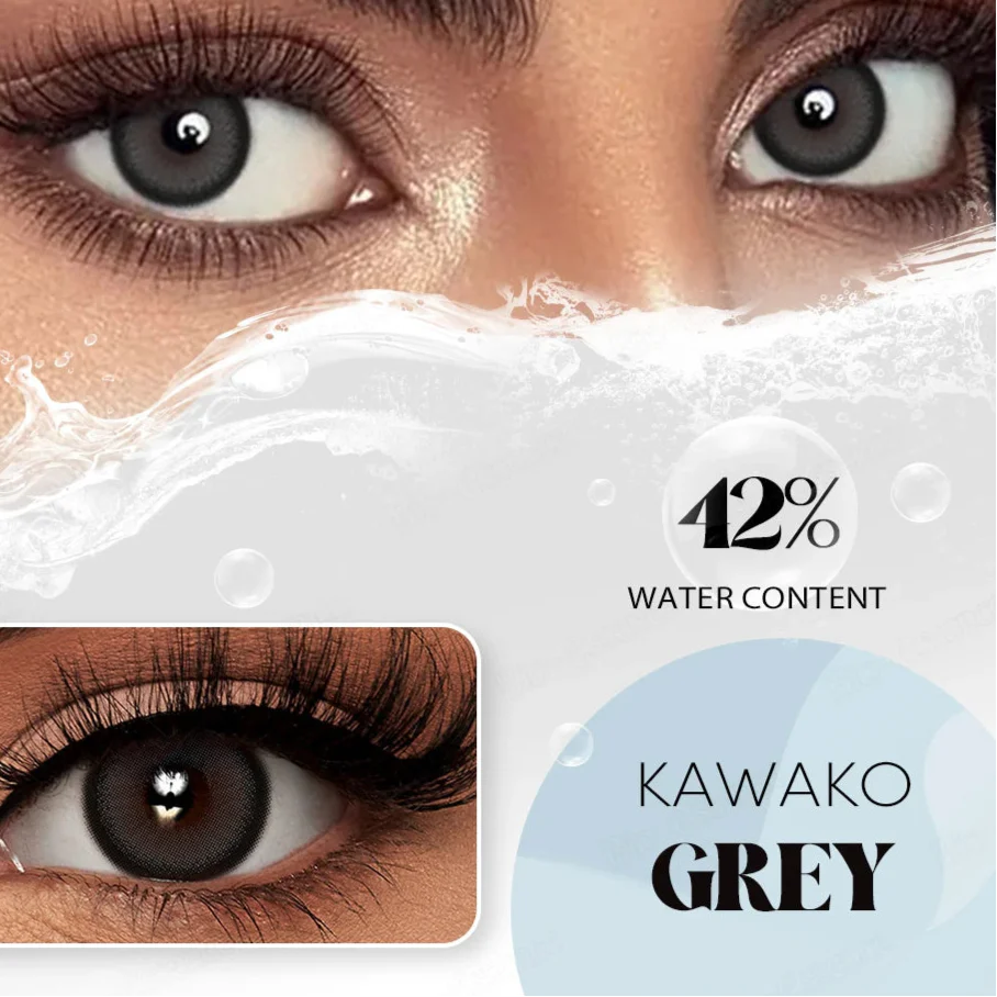 BXOXO Color Contact Lenses with Myopia 0--6.00 Colored Pupils for Natural Effect Eyes Fashion Women Lenses