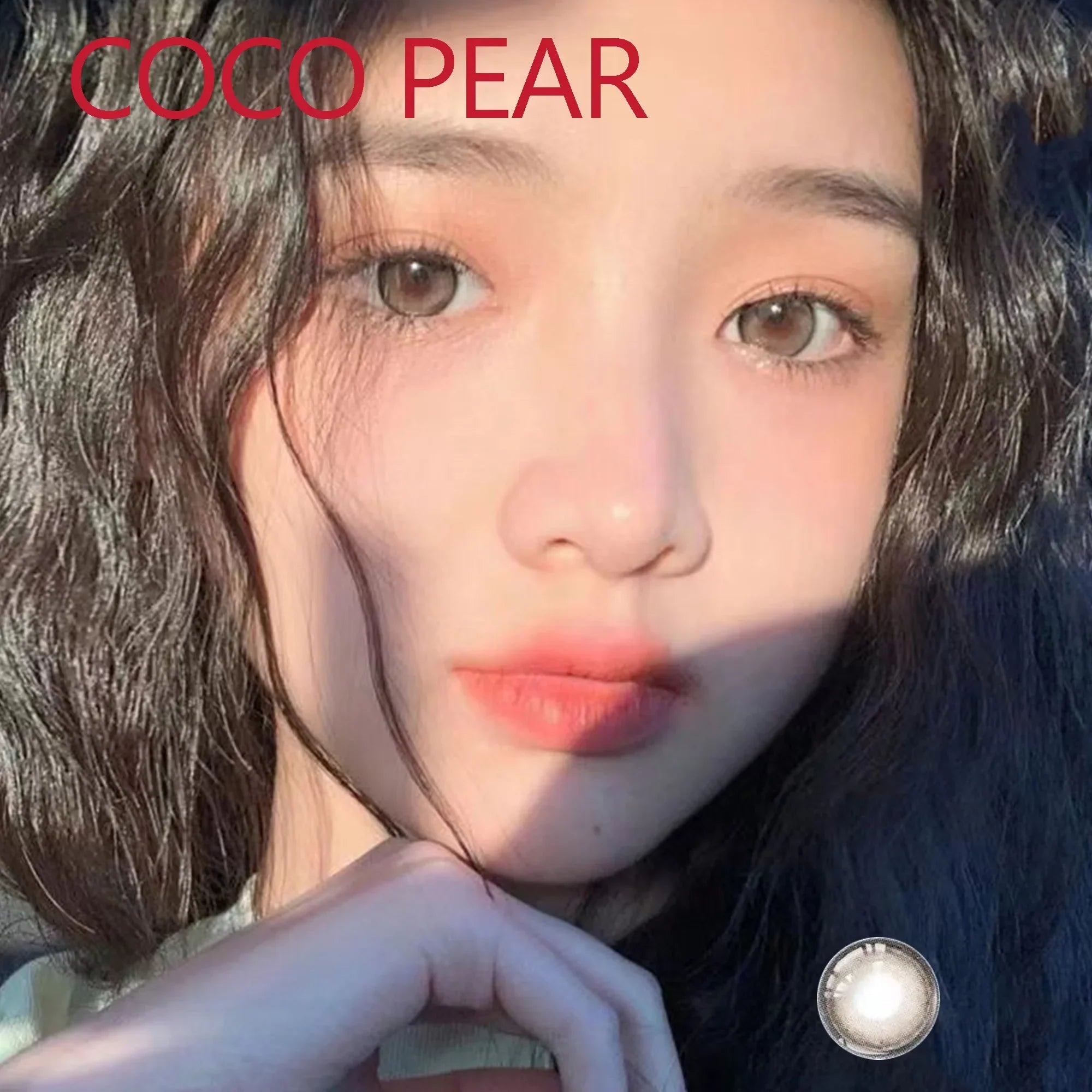 BXOXO Coslens 14.20mm Soft Contact Lenses with Power Women Men Fashion Eyewear lentes de contacto Coco Pearl