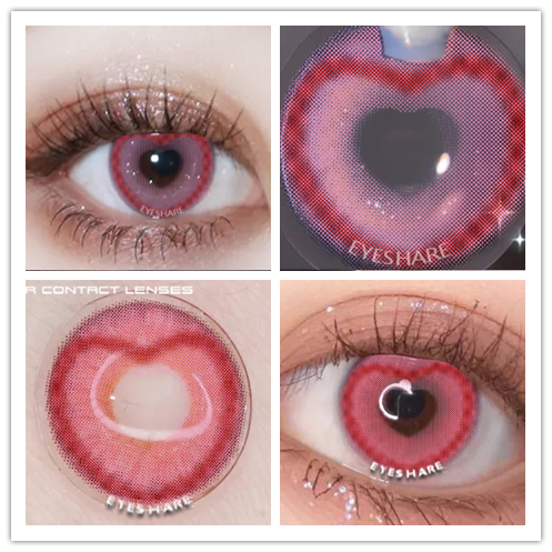 BXOXO Color Contact Lenses For Eyes 2pcs Anime Cosplay Colored Lenses Blue Crazy Halloween Lenses Contact Lens Beauty Makeup