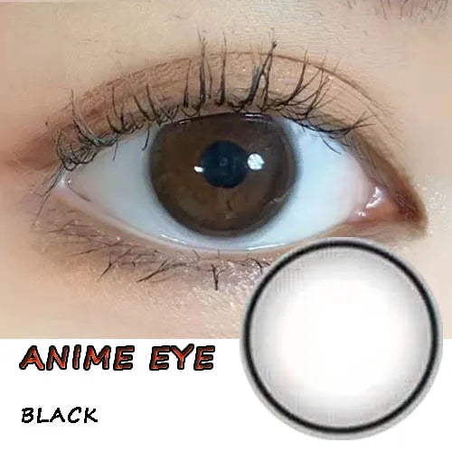 BXOXO 14.00mm Natural Glasses Accessories Cosmetic Color Soft Contacts Lenses for Eyes линзы для глаз цветные Cold Pear