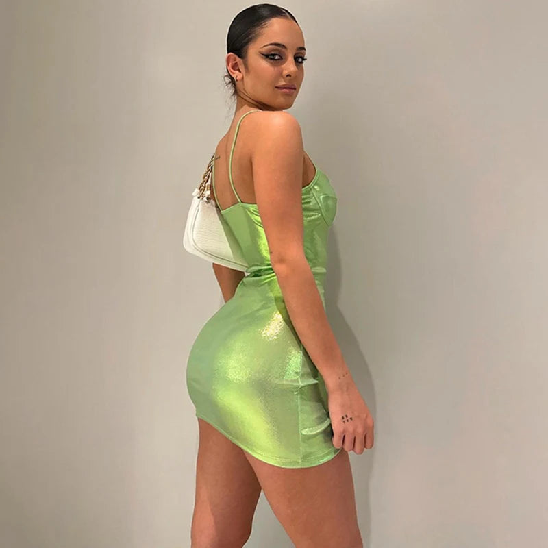 BXOXO New Women Dresses Summer Sling Sexy Backless Skinny Clubwear Sleeveless Dress Bodycon Solid Casual Slim Female Mini Dress