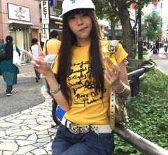 BXOXO Japanese Y2k Letter Print T-shirt Vintage Harajuku Crop Top Trashy 2000s Style Short Sleeve Tee Shirt American Retro 90s