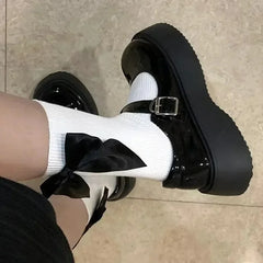 BXOXO Y2K Sweet Bowknot Kawaii Socks Spring Summer Harajuku JK Lolita Cute White Socks Japanese Style Women Girls Middle Tube Socks