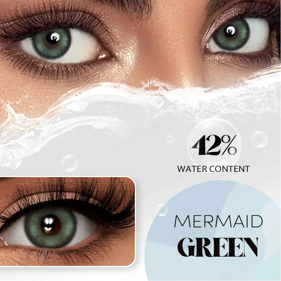 BXOXO Color Contact Lenses with Myopia 0--6.00 Colored Pupils for Natural Effect Eyes Fashion Women Lenses