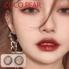 BXOXO Coslens 14.20mm Soft Contact Lenses with Power Women Men Fashion Eyewear lentes de contacto Coco Pearl