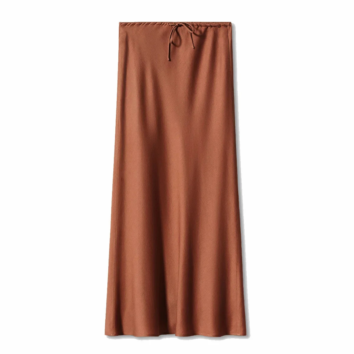 Bxoxo Grey High Waist Skirts for Women Fashion Temperament Elegant Black Satin Skirt Classics Versatile Slim Long Skirt Summer New