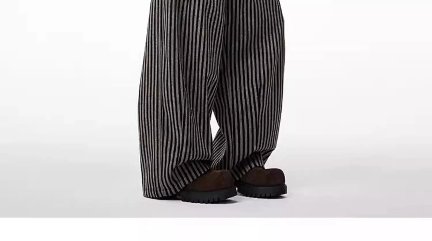 Bxoxo Women's Black Gothic Striped Long Pants Baggy Sweatpants Harajuku Y2k Emo Vintage Oversize Trousers Japanese 2000s Style Clothes