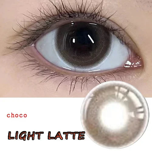 BXOXO Coslens Black Cosmetic 14.00mm Color Soft Contacts Lenses for Eyes Anime Accessories линзы для глаз цветные Cloud Anime Eyes