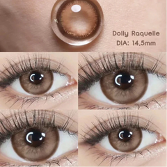 BXOXO Contact Lenses for Eyes with Degree 1 Pair Big Eye Lenses Brown Lenses Fog Pearl Lens Korean Lenses Natural Lenses